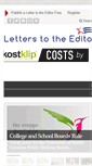Mobile Screenshot of letterstotheeditor.com